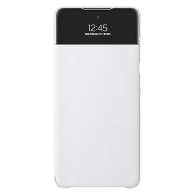 Чехол Smart S View Wallet Cover для Samsung Galaxy A72 (А725) EF-EA725PWEGRU - White