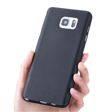 Силиконовый (TPU) чехол X-LEVEL Matte для Samsung Galaxy Note 5 - Black