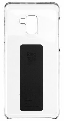 Пластиковый чехол Ring Clear Cover для Samsung Galaxy A8+ 2018 (A730) GP-A730AMCPBAA