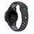 Ремешок Deexe Dual Color для Samsung Galaxy Watch Active - Black / Grey