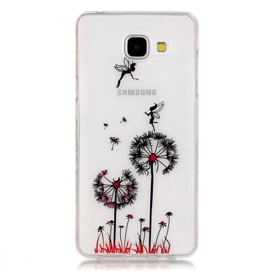 Силиконовый (TPU) чехол Deexe Pretty Glossy для Samsung Galaxy A5 2016 (A510) - Dandelion