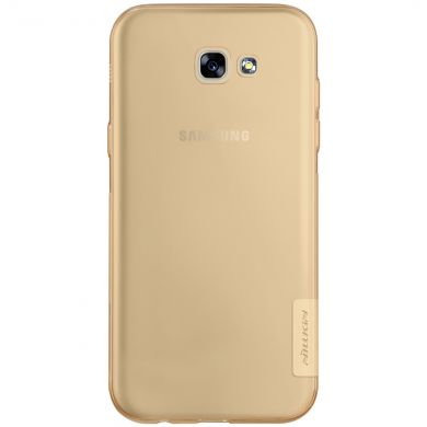 Силиконовый (TPU) чехол NILLKIN Nature для Samsung Galaxy A7 2017 (A720) - Gold