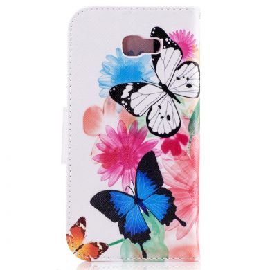 Чехол-книжка UniCase Color Wallet для Samsung Galaxy A7 2017 (A720) - Butterfly in Flowers B