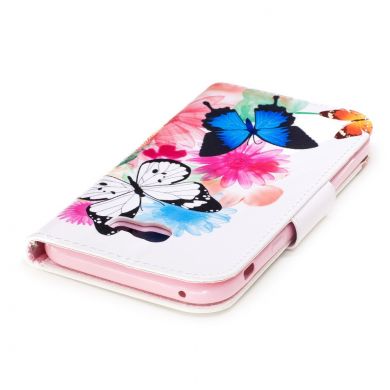 Чехол-книжка UniCase Color Wallet для Samsung Galaxy A7 2017 (A720) - Butterfly in Flowers B
