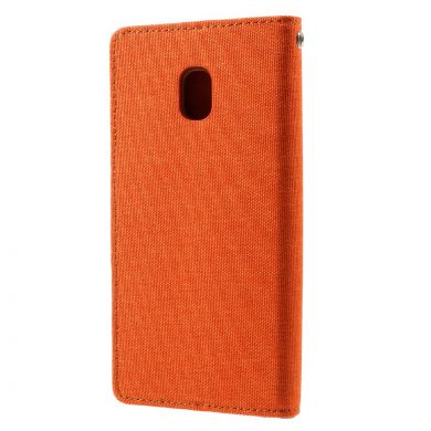Чехол-книжка MERCURY Canvas Diary для Samsung Galaxy J3 2017 (J330) - Orange