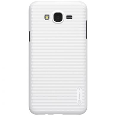 Пластиковый чехол NILLKIN Frosted Shield для Samsung Galaxy J7 (J700) / J7 Neo (J701) - White