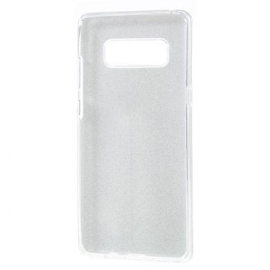 Силиконовый (TPU) чехол UniCase Glitter Cover для Samsung Galaxy Note 8 (N950) - Silver