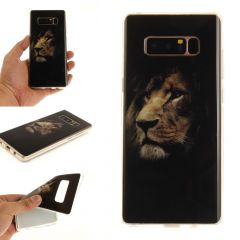 Силіконовий чохол Deexe Life Style для Samsung Galaxy Note 8 (N950), Lion Pattern