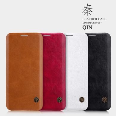 Чехол NILLKIN Qin Series для Samsung Galaxy S8 Plus (G955) - Red