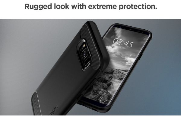 SGP Rugged Armor Захисна накладка для Samsung Galaxy S8 Plus (G955)
