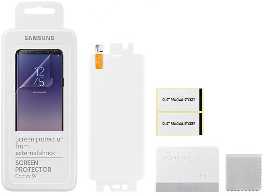 Комплект оригинальных пленок для Samsung Galaxy S9 (G960) ET-FG960CTEGRU