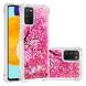 Силиконовая (TPU) накладка Deexe Fashion Glitter для Samsung Galaxy A03s (A037) - Cherry Blossom. Фото 1 из 7