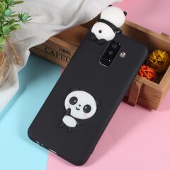 Силиконовый (TPU) чехол UniCase 3D Pattern для Samsung Galaxy A6+ 2018 (A605) - Cute Panda