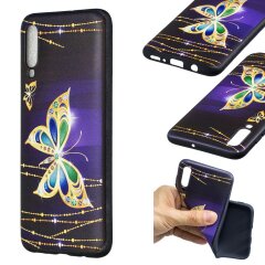 Силиконовый (TPU) чехол UniCase Color Style для Samsung Galaxy A70 (A705) - Diamante Butterfly