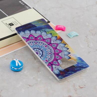 Силиконовый (TPU) Deexe LumiCase для Samsung Galaxy Note 9 (N960) - Mandala Flower