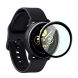 Защитное стекло Deexe 3D Full Cover для Samsung Galaxy Watch Active 2 40mm - Black. Фото 1 из 5
