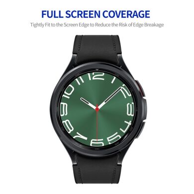 Защитное стекло ENKAY 3D Screen Protector для Samsung Galaxy Watch 6 Classic (47mm) - Black