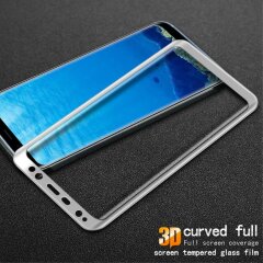 Защитное стекло IMAK 3D Full Curved для Samsung Galaxy S8 Plus (G955) - Silver