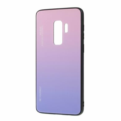 Защитный чехол Deexe Gradient Color для Samsung Galaxy S9+ (G965) - Pink / Purple