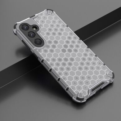 Защитный чехол Deexe Honeycomb Series для Samsung Galaxy A35 (A356) - Grey