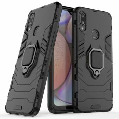 Защитный чехол Deexe Hybrid Case для Samsung Galaxy A10s (A107) - Black