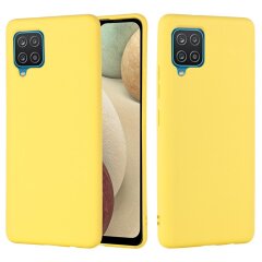 Защитный чехол Deexe Silicone Case для Samsung Galaxy A22 (A225) / M22 (M225) - Yellow