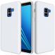 Защитный чехол Deexe Silicone Case для Samsung Galaxy A8+ (A730) - White. Фото 2 из 6
