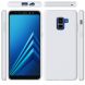 Защитный чехол Deexe Silicone Case для Samsung Galaxy A8+ (A730) - White. Фото 1 из 6