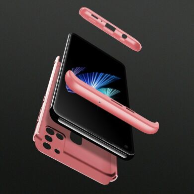 Защитный чехол GKK Double Dip Case для Samsung Galaxy A21s (A217) - Rose Gold