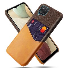 Защитный чехол KSQ Business Pocket для Samsung Galaxy A12 (A125) / A12 Nacho (A127) - Orange