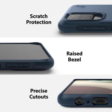 Защитный чехол RINGKE Onyx для Samsung Galaxy A12 (A125) / A12 Nacho (A127) / M12 (M127) - Navy