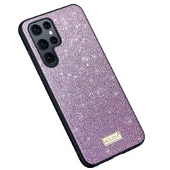 Захисний чохол SULADA Dazzling Glittery для Samsung Galaxy S22 Ultra - Purple