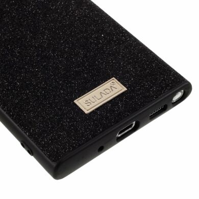 Защитный чехол SULADA Glitter Leather для Samsung Galaxy Note 20 Ultra (N985) - Black