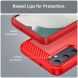 Защитный чехол UniCase Carbon для Samsung Galaxy A05s (A057) - Red. Фото 6 из 8