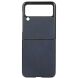 Защитный чехол UniCase Leather Series для Samsung Galaxy Flip 3 - Blue. Фото 1 из 4