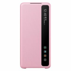 Чехол-книжка Clear View Cover для Samsung Galaxy S20 Plus (G985) EF-ZG985CPEGRU - Pink