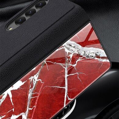 Защитный чехол GKK Marble Series для Samsung Galaxy Fold 4 - Marble Pattern 01
