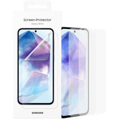 Комплект оригинальных пленок Screen Protector для Samsung Galaxy A55 (A556) (EF-UA556CTEGWW)