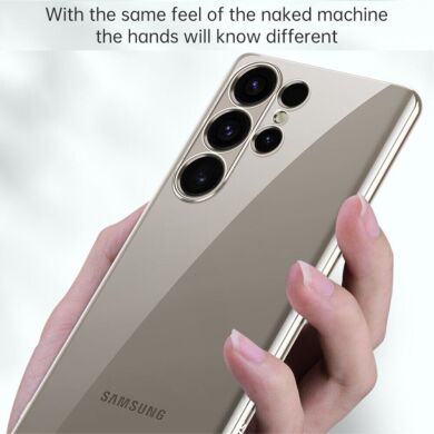 Защитный чехол SULADA Clear Cover для Samsung Galaxy S24 Plus - Gold