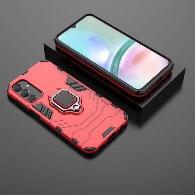 Захисний чохол Deexe Hybrid Case для Samsung Galaxy A15 (A155) - Red