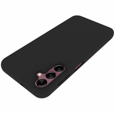 Силиконовый (TPU) чехол Deexe Matte Case для Samsung Galaxy A25 (A256) - Black