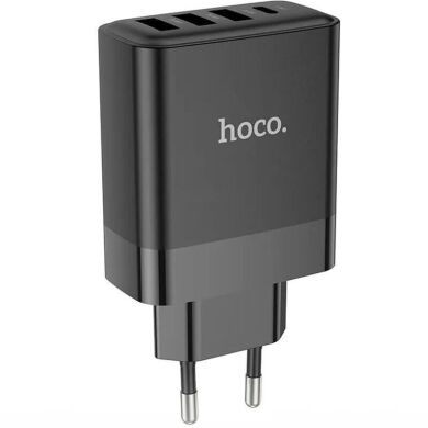 Сетевое зарядное устройство Hoco C127A 45W (1C3A) - Black