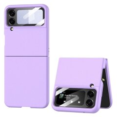 Захисний чохол GKK Silicone Case для Samsung Galaxy Flip 4 - Purple