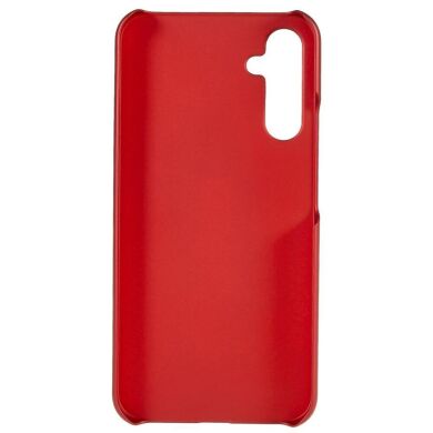 Пластиковый чехол Deexe Hard Shell для Samsung Galaxy A34 (A346) - Red