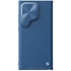 Захисний чохол NILLKIN CamShield Prop Leather Case для Samsung Galaxy S24 Plus - Blue