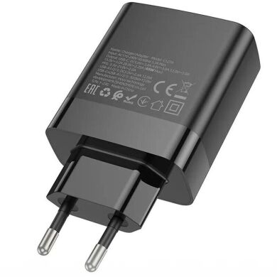 Сетевое зарядное устройство Hoco C127A 45W (1C3A) - Black