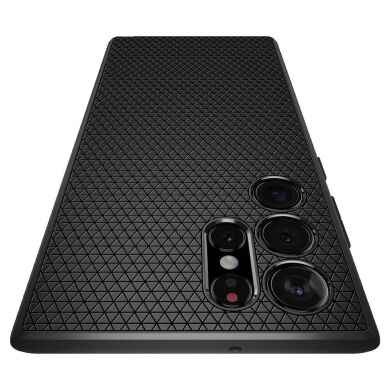 Защитный чехол Spigen (SGP) Liquid Air для Samsung Galaxy S22 Ultra (S908) - Matte Black