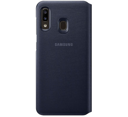 Чехол Flip Wallet Cover для Samsung Galaxy A20 (A205) EF-WA205PBEGRU - Black