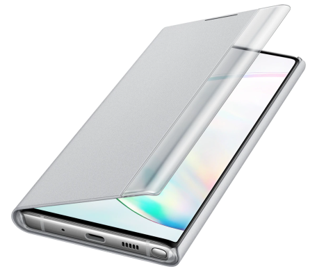 Чехол-книжка Clear View Cover для Samsung Galaxy Note 10 (N970) EF-ZN970CSEGRU - Silver
