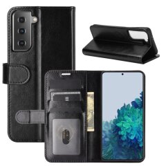 Чехол-книжка Deexe Wallet Style для Samsung Galaxy S21 Plus (G996) - Black